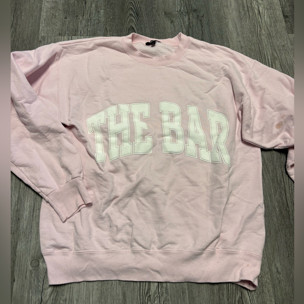 The Bar Pink Sweatshirt